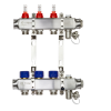 Коллекторная группа SSM-3RF set 3 контура 1'X3/4' с расходомерами и кронштейнами