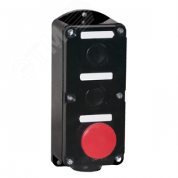 Пост кнопочный ПКЕ 222/3 красный гриб