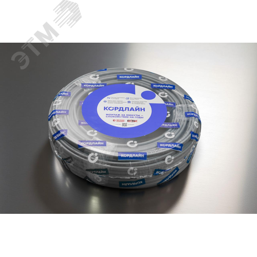 Кабель силовой КОРДЛАЙН ВВГ-Пнг(А)-LS 3x4ок(N,PE)-0,66 100м ТРТС