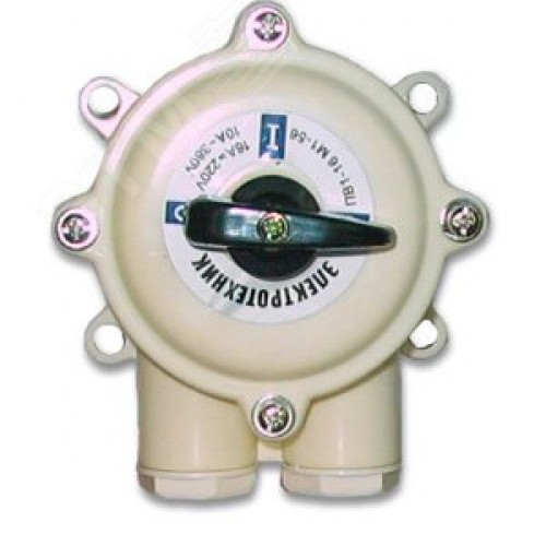 Выключатель пакетный ПВ 1-16 М1, 16А, пластмассовый корпус IP56