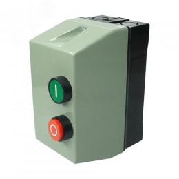 Пускатель электромагнитный ПМЛ-1220 УХЛ4 Б, 380В/50Гц, 1з, 10А, нереверсивный, с реле РТЛ-1014-2 7-10А, в корпусе из пластика IP54, с кнопками ПУСК + СТОП