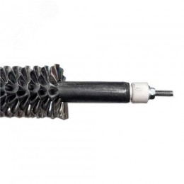 ТЭН 1500W, черн, L600мм, подвижный воздух, оребренный, ф1, 220V