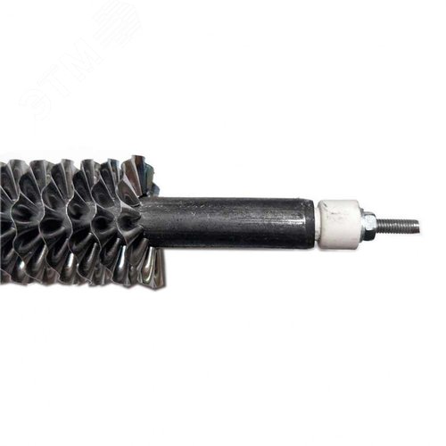 ТЭН 1500W, черн, L600мм, подвижный воздух, оребренный, ф1, 220V