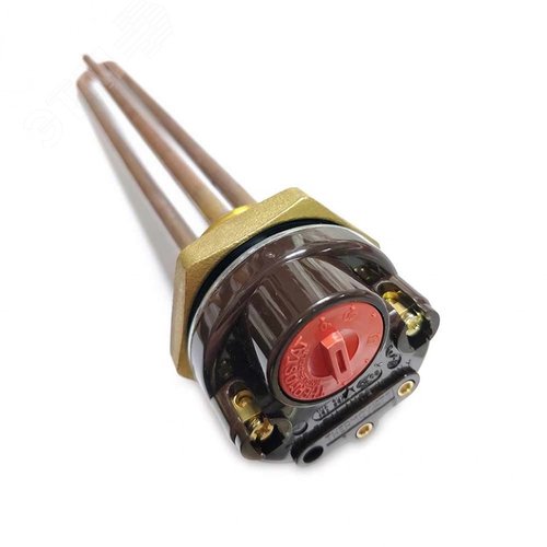 КОМПЛЕКТ: ТЭН RDT 2000W, D42мм, композитная заливка, 220V + термостат + прокладка