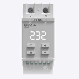 Реле напряжения и тока K5B1A для однофазных и трехфазных сетей 32A