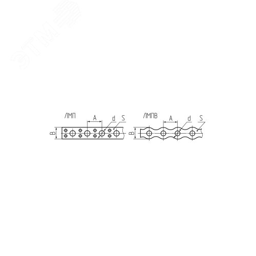 Лента монтажная ЛМП 12х0.55