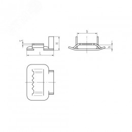Бугель БМ (304)-20 (100шт) Fortisflex