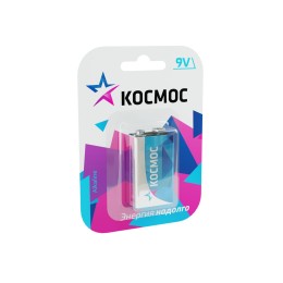 Батарейка алкалиновая 9V Крона 6LR61 блистер 1 шт
