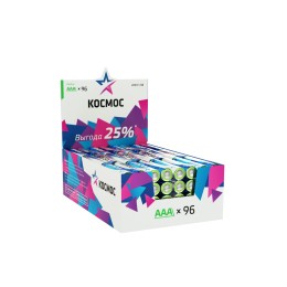 Батарейка алкалиновая мизинчиковая ААА LR03 упаковка 96 шт