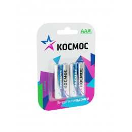 Батарейка алкалиновая мизинчиковая ААА LR03 блистер 4 шт