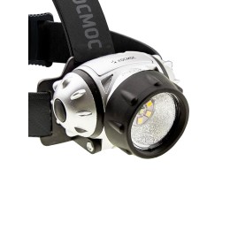 Фонарь налобный, XPE LED + 6 SMD, 3 батарейки ААА, 250Lm