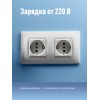 Фонарь-прожектор аккумуляторный, 7W LED, аккум. 3,7V 3,6 ah, 420Лм - 6 часов, 125м - 24 часа