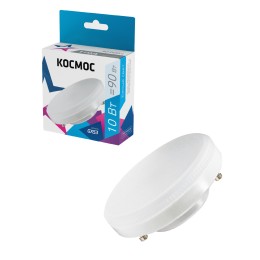 Лампа светодиодная LED 10Вт 220В GX53 4500K белый 800 лм