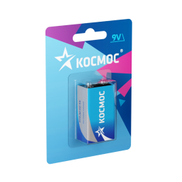 Батарейка солевая 9V Крона 6F22 блистер 1 шт