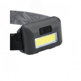 Фонарь налобный светодиодный, COB 3вт, 3*AAA