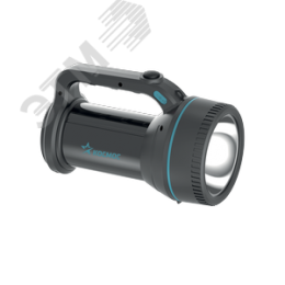 Фонарь-прожектор аккумуляторный, 7W LED, аккум. 3,7V 3,6 ah, 420Лм - 6 часов, 125м - 24 часа