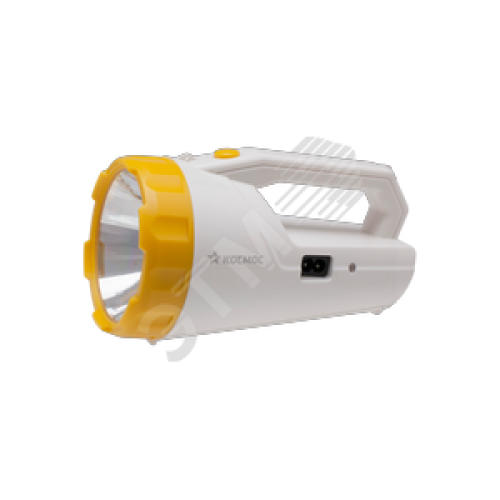 Фонарь-прожектор аккумуляторный , 3W LED, аккум. 4V 2Ah, 240Lm, 16 часов,