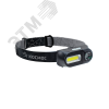 Фонарь налобный аккумуляторный, 3W, аккумулятор 3,7V 1,2Ah, 180Lm, 8 часов