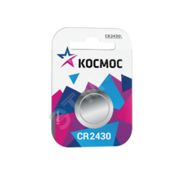 Батарейка  CR2430 3V Lithium 1BL