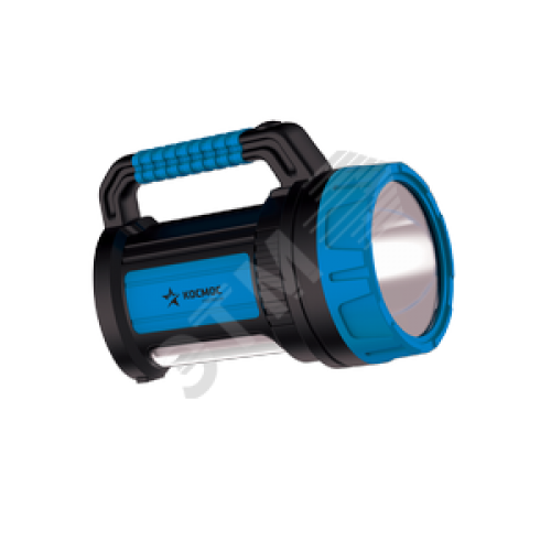 Фонарь-прожектор аккумуляторный, 7W LED + 20 SMD x 0,5 WLED, аккум. 4V 4Ah, 420Лм - 6 часов, 380Лм - 10 часа