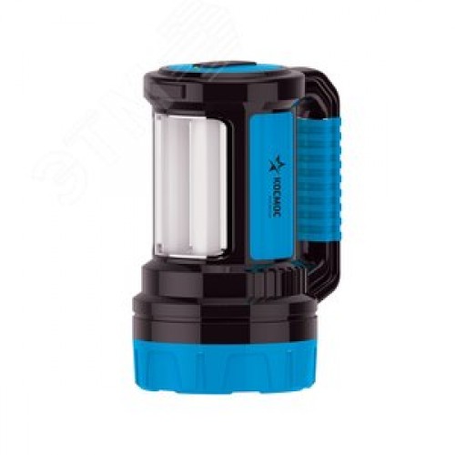 Фонарь-прожектор аккумуляторный, 7W LED + 20 SMD x 0,5 WLED, аккум. 4V 4Ah, 420Лм - 6 часов, 380Лм - 10 часа