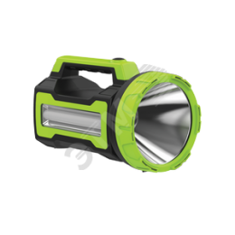 Фонарь-прожектор светодиодный аккумуляторный , LED 10вт+4вт, з/у 220/12в, usb выход