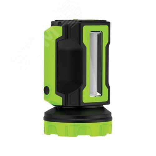 Фонарь-прожектор светодиодный аккумуляторный , LED 10вт+4вт, з/у 220/12в, usb выход