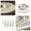 Лента светодиодная 12В 12 Вт/м IP20 3000К smd2835 120LED/м 1300 Лм/м 5м