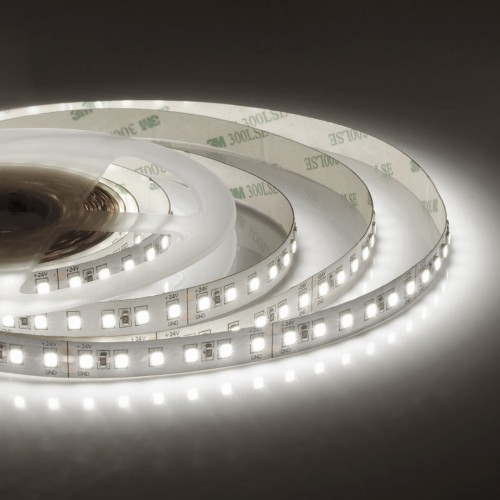 Лента светодиодная 24В 10 Вт/м IP20 4000К smd3528 120LED/м 900 Лм/м 5м