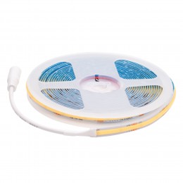 Лента светодиодная 24В 10 Вт/м IP20 6500К COB CRI 90+ 312LED/м 900 лм/м 5м