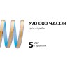 Лента светодиодная 24В 15 Вт/м IP65 в пвх 6500К COB CRI90+ 560 LED/м 1200 лм/м 5м