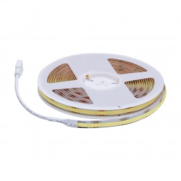 Лента светодиодная 24В 10 Вт/м IP20 3000К+6500К COB CCT 560 LED/м 900 лм/м 5м