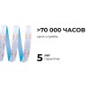 Лента светодиодная 24В 14 Вт/м IP20 COB RGB 672LED/м 5м