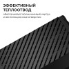Блок питания (драйвер)для светодиодной ленты 24В, 75 Вт, 100-277В, 3.1А, IP20, алюминий, 172х56х30 мм, PRO, черный