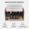Блок питания (драйвер)для светодиодной ленты (слим-металл) 12В, 150 Вт, IP20, 12.5А, 200х59х39 мм
