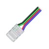 Коннектор прокалывающий, 4pin, для подключения RGB светодиодной ленты 10 мм, тип COB, IP20, длина провода 150 мм, 16.5х11,7х4.3 мм