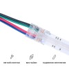 Коннектор прокалывающий, 4pin, для подключения RGB светодиодной ленты 10 мм, тип COB, IP20, длина провода 150 мм, 16.5х11,7х4.3 мм