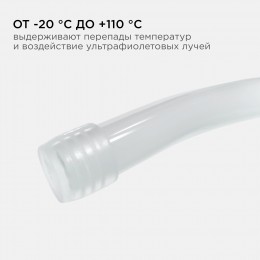 Комплект заглушек к светодиодной ленте для бани и сауны,  2 штуки
