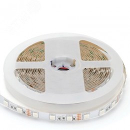 Лента светодиодная 12В 14,4 Вт/м RGB smd5050 60LED/м 5м