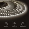 Лента светодиодная 12В 9,6 Вт/м IP20 3000К smd3528 120LED/м 600 Лм/м 5м