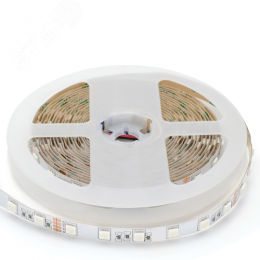 Лента светодиодная 24В 14,4 Вт/м IP20 RGB smd5050 60LED/м 5м
