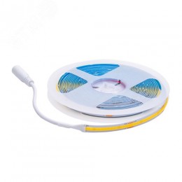 Лента светодиодная 24В 12 Вт/м IP20 3000К COB CRI 90+ 320LED/м 1000 лм/м 5м