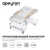 Коннектор прокалывающий (тип L, T), 2pin, для соеднинения одноцветной светодиодной ленты 8 мм, тип SMD, COB, IP20, 16.5х9.7х4.3 мм