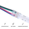 Коннектор прокалывающий, 4pin, для подключения RGB светодиодной ленты 10 мм, тип COB, IP20, длина провода 150 мм, 16.5х11,7х4.3 мм