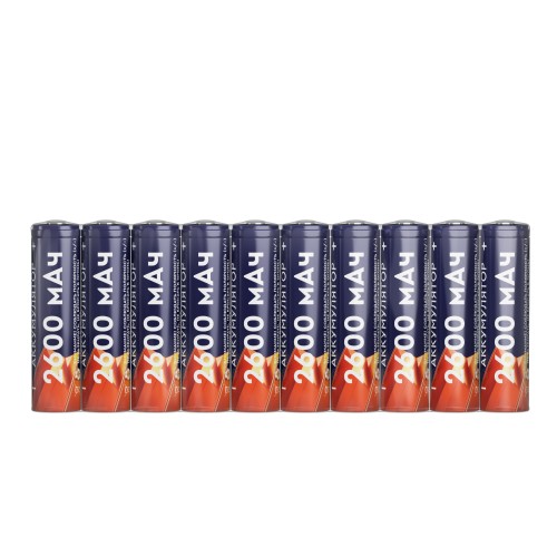 Аккумуляторы перезаряжаемые СТАРТ INR18650 2600mAh 10 штуки в шринке