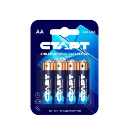 Батарейка алкалиновая СТАРТ АА 8 штук на блистере