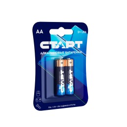 Батарейка алкалиновая СТАРТ АА 2 штуки на блистере