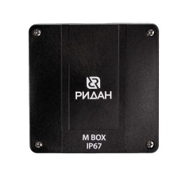 Коробка распределительная RIDAN M BOX 110x110x67, IP67, черная