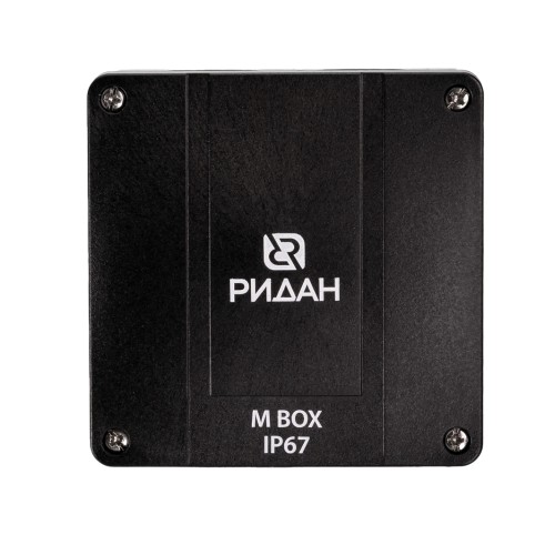 Коробка распределительная RIDAN M BOX 110x110x67, IP67, черная