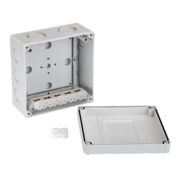 Коробка распределительная Ridan L BOX, 140х140х79 мм, IP66/IP67, серая